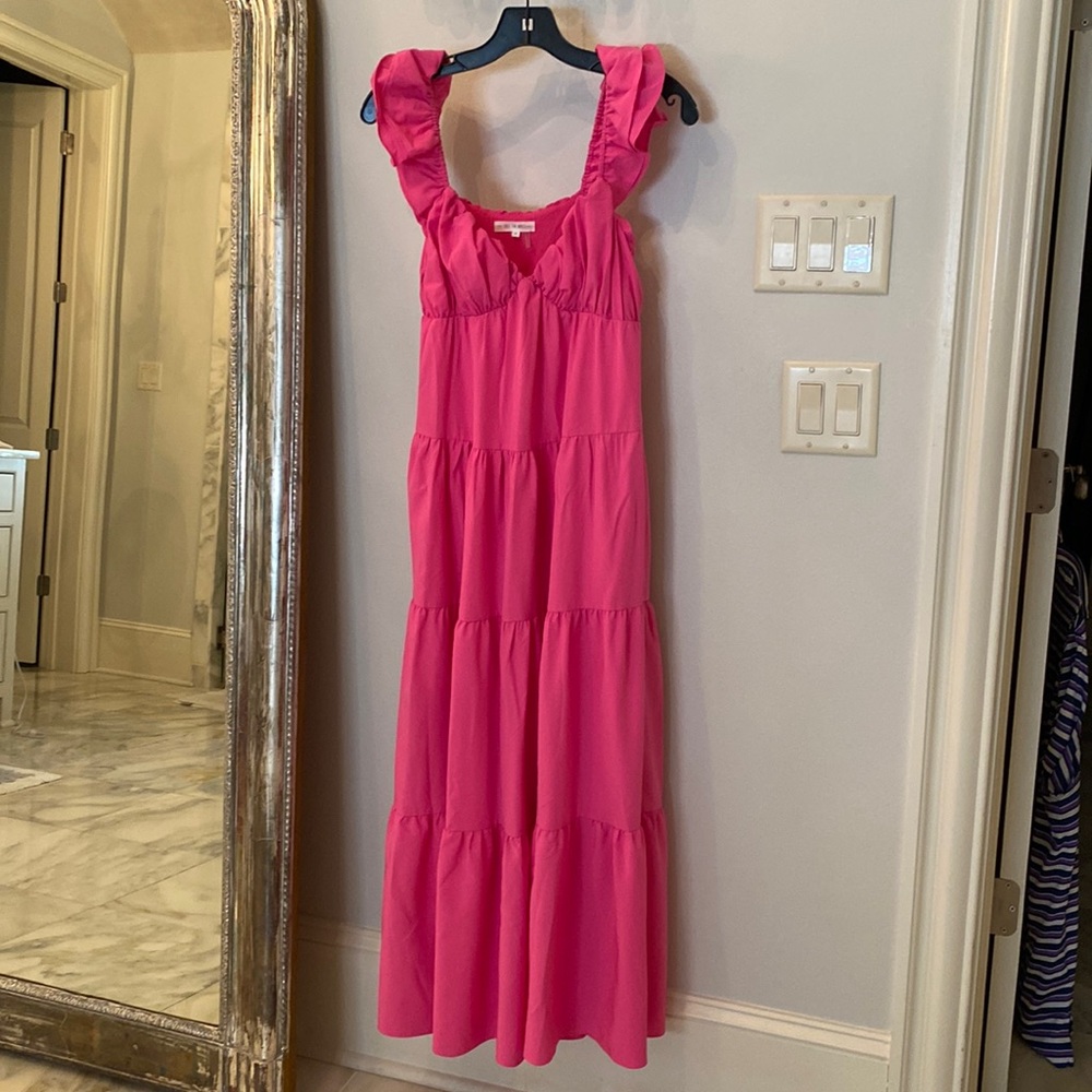 Free the Roses hot pink gorgeous dress Xs